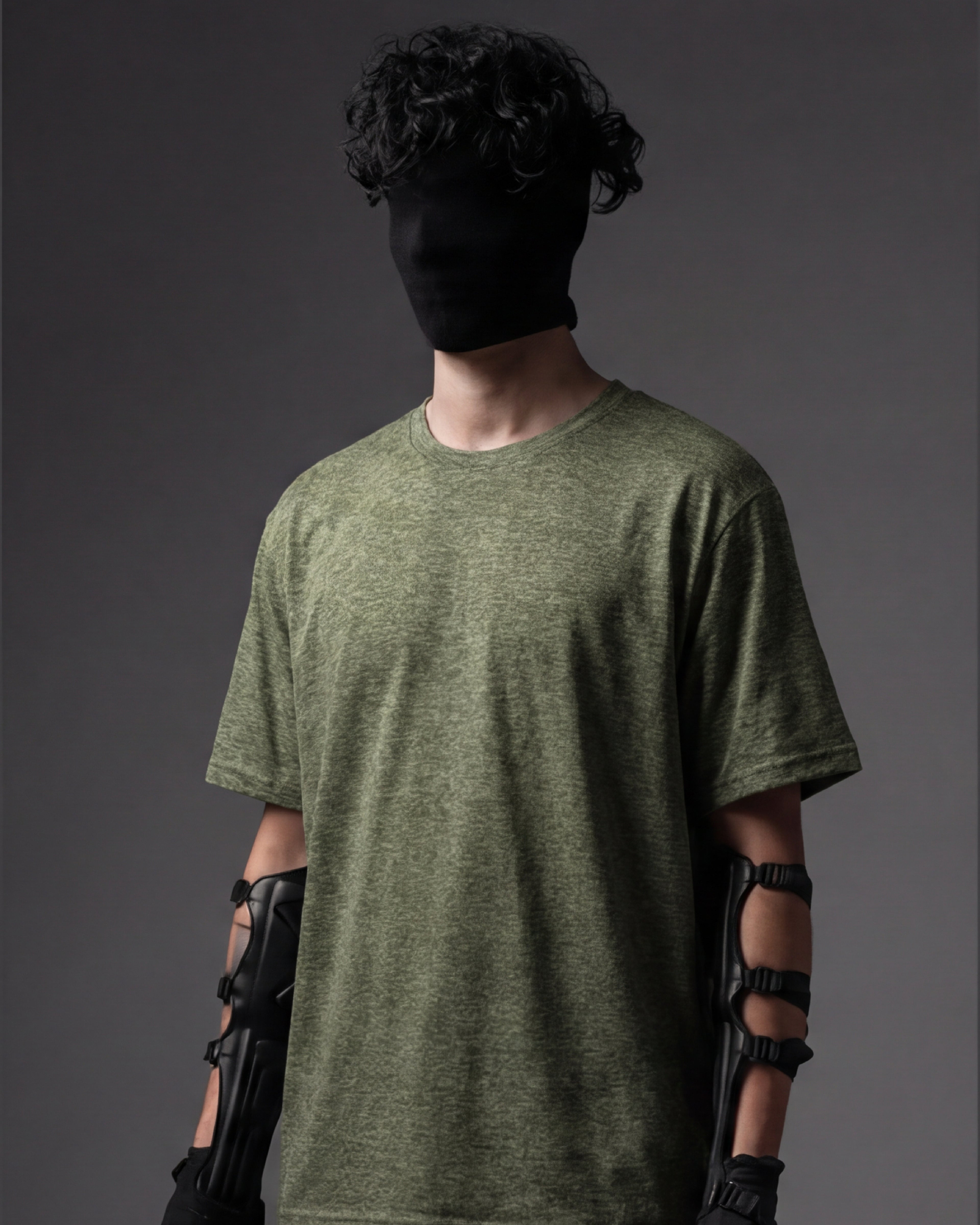 Sage Green Acid Wash T-Shirt