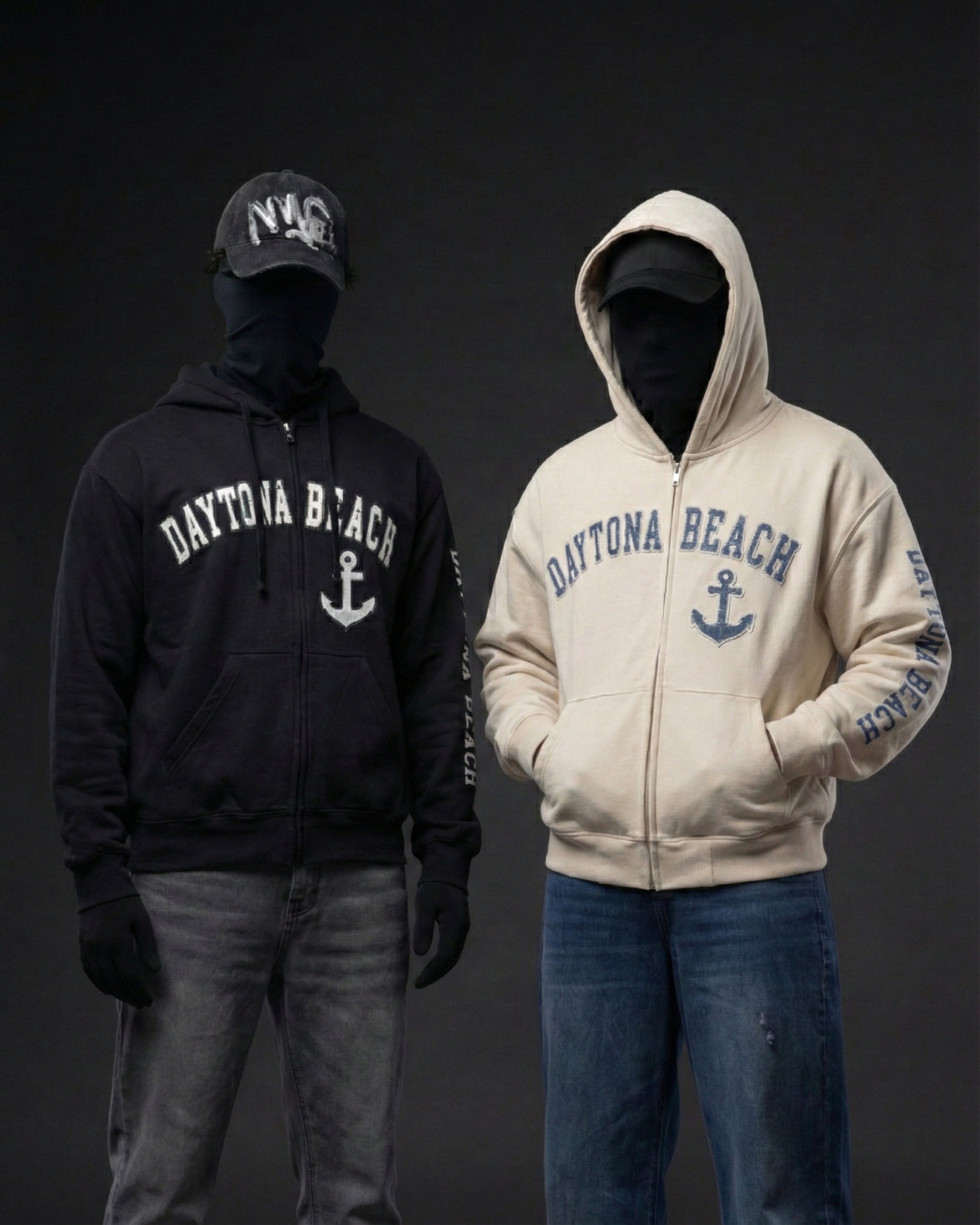 Premium Pack of 2 Zipper Hoodies